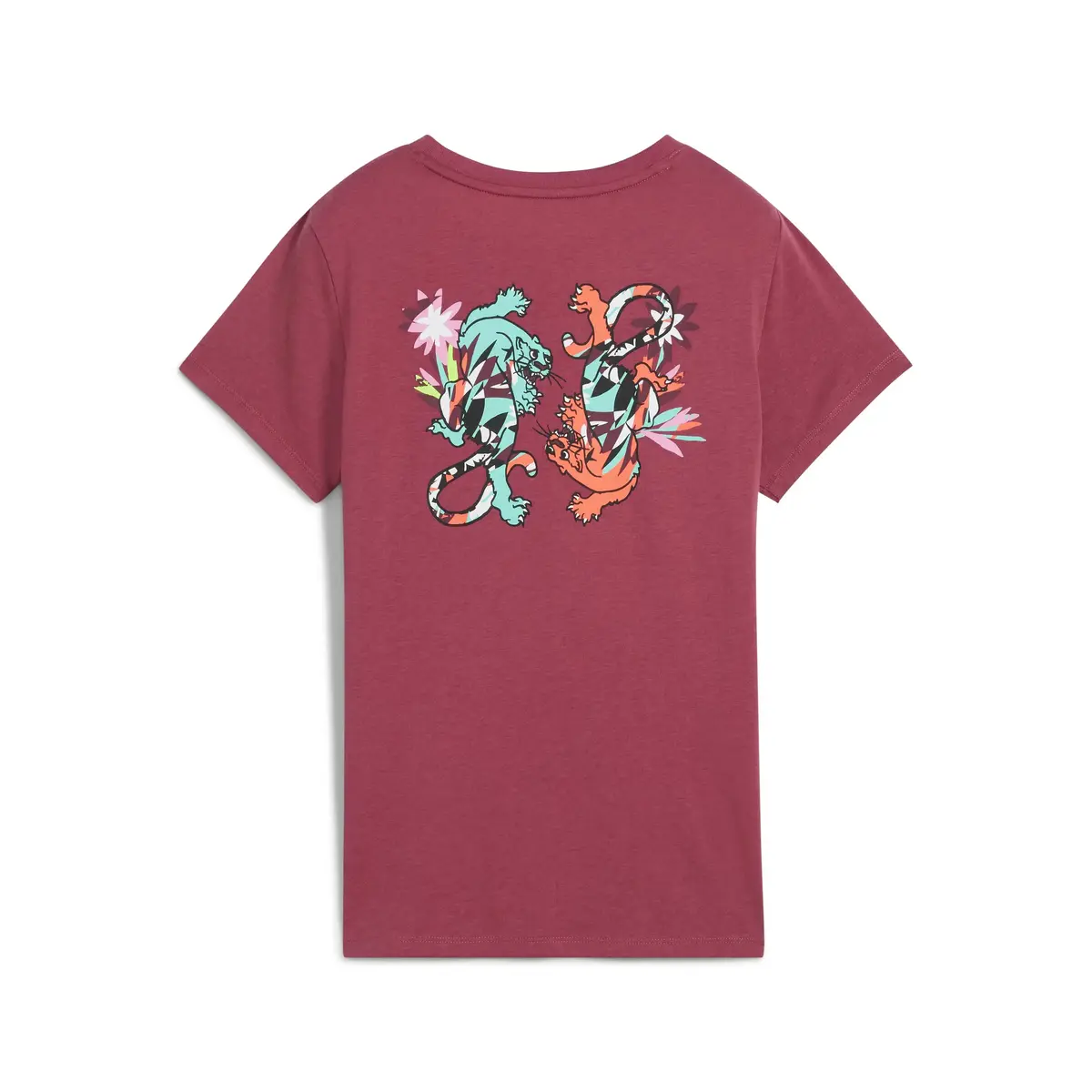 PUMA GRAPHICS TRAIN CONCEPT TEE W Pembe Kadın T-Shirt