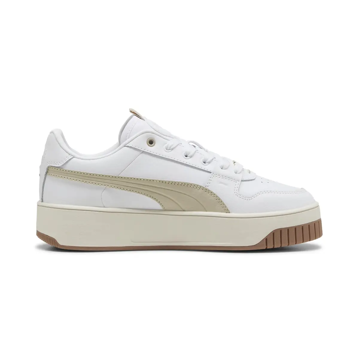 PUMA Carina Street Lux Beyaz Kadın Günlük Spor Ayakkabı