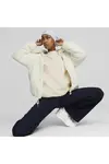 Puma Classics Faux Fur Jacket Bej Kadın Fermuarlı Sweatshirt