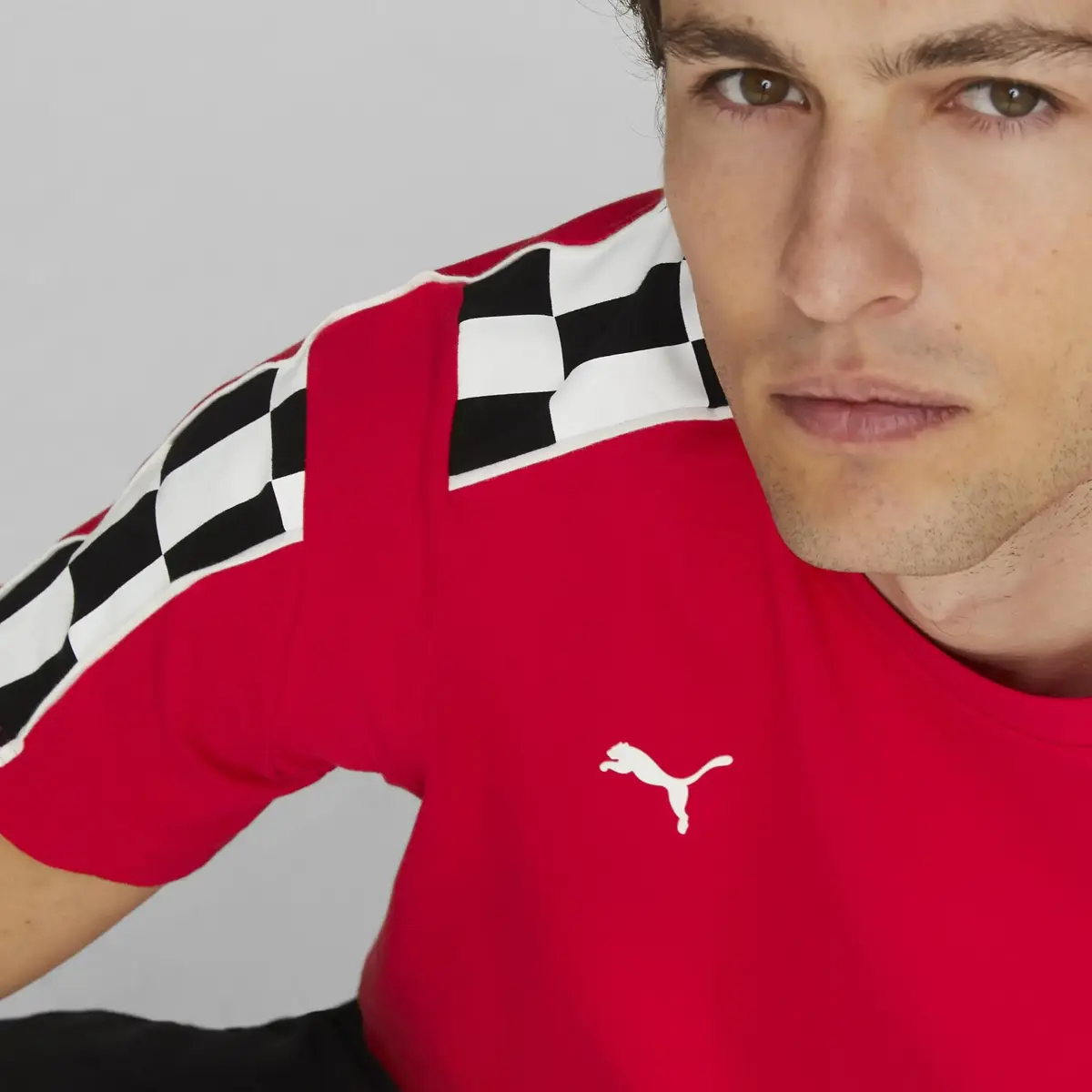 Puma Ferrari Race Mt7 Tee Kırmızı Erkek T-Shirt