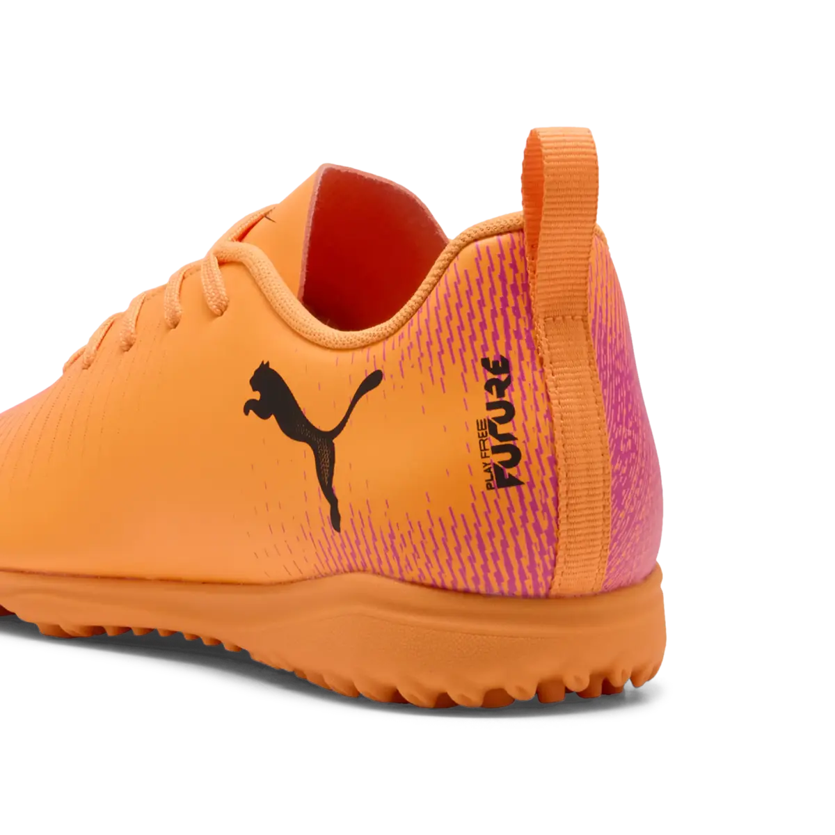 Puma FUTURE 8 PLAY TT Jr Turuncu Erkek Çocuk Halı Saha Ayakkabısı