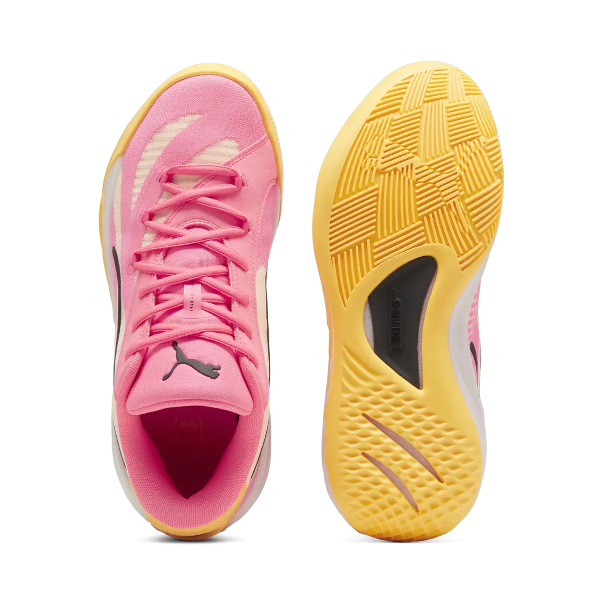 Puma All Pro NITRO Pembe Unisex Basketbol Ayakkabısı