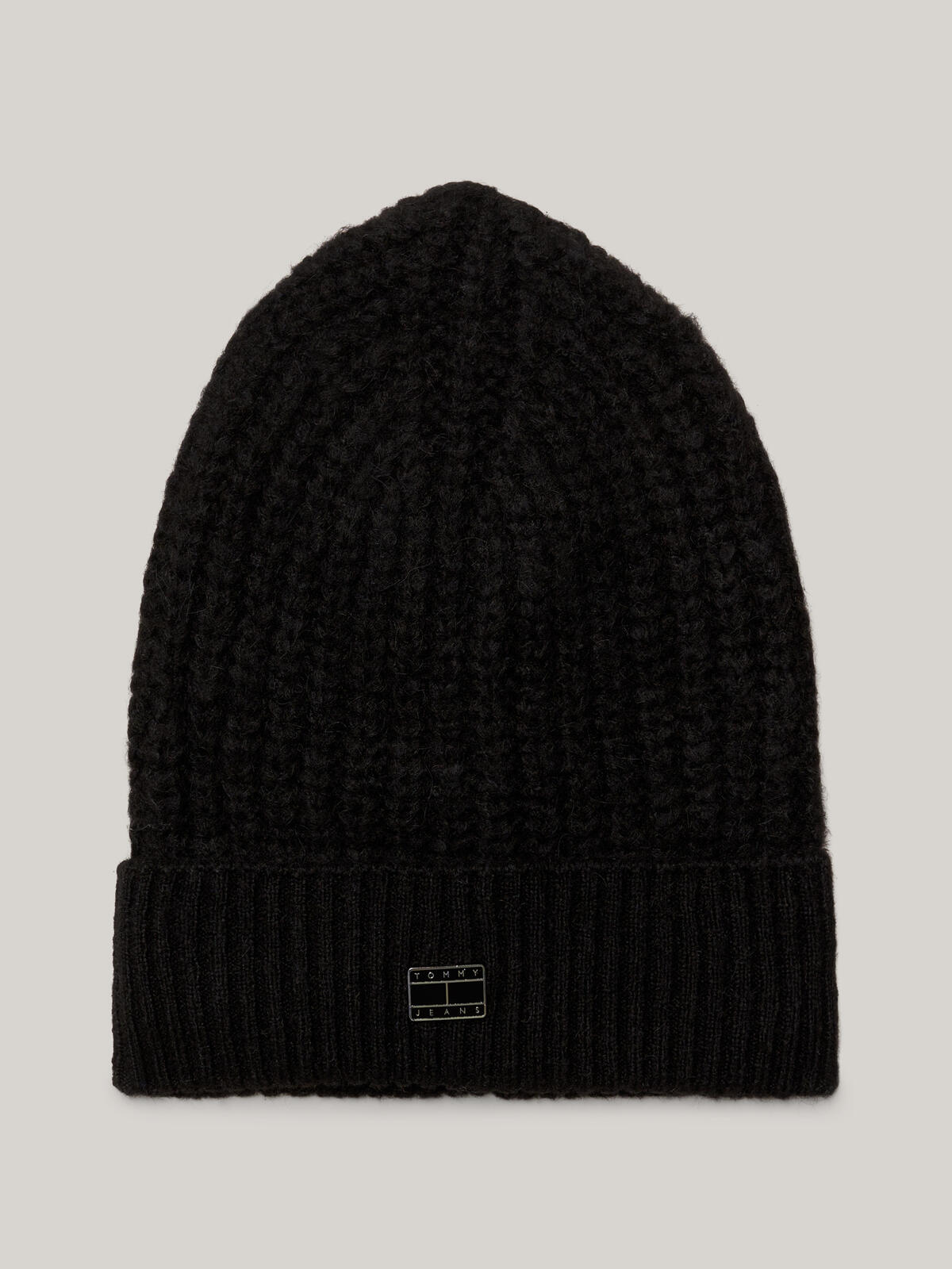 Tommy Hilfiger TJW COSY KNIT BEANIE Kadın Siyah Bere
