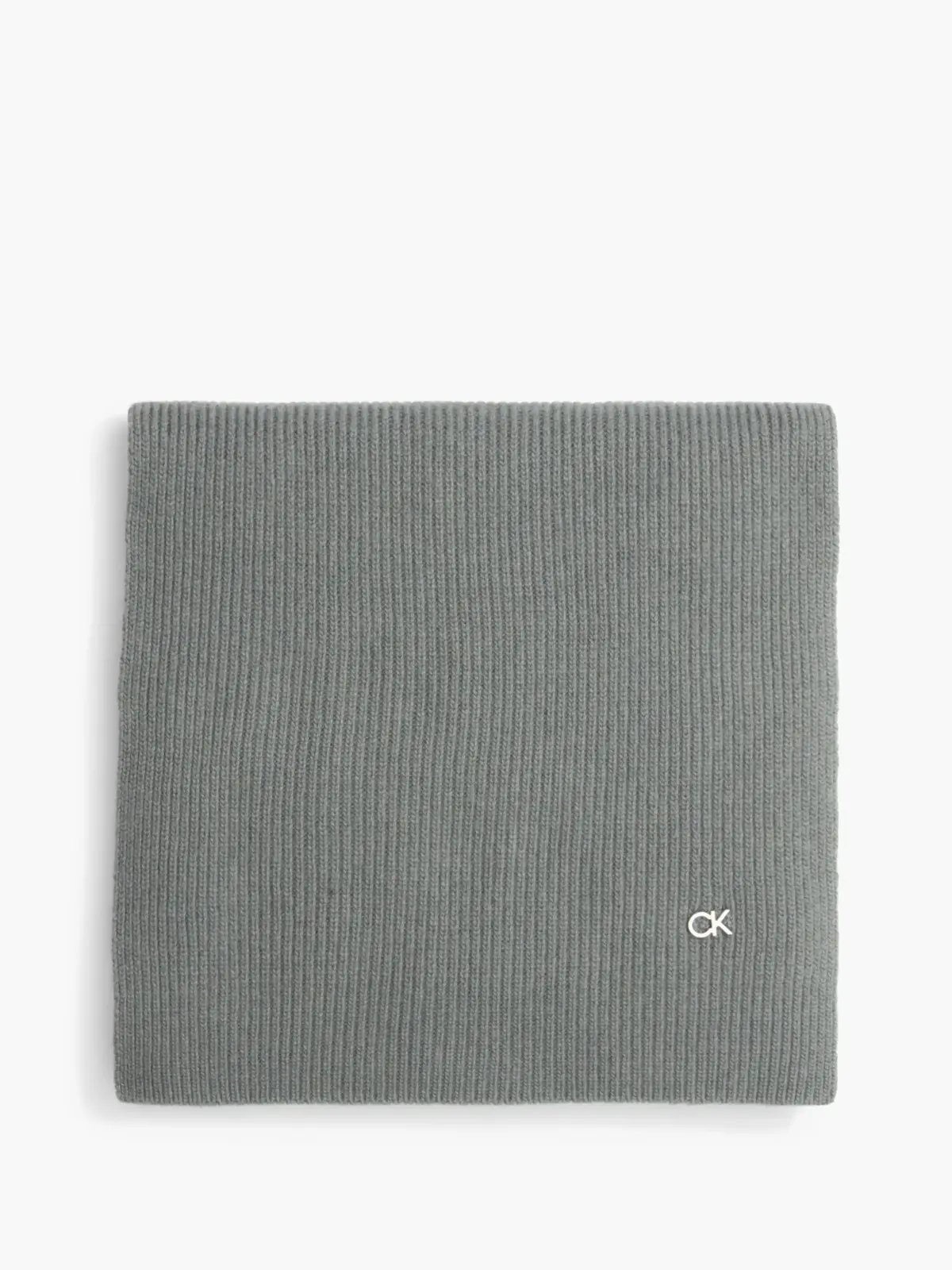 Calvin Klein RE-LOCK KNIT SCARF 3 Kadın Yeşil Atkı