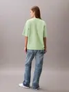 Calvin Klein A- COOLING JERSEY RELAXED TEE Yeşil Kadın Tişört
