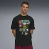 PUMA Flagrant Foul SS Tee 4 PUMA Black Siyah Erkek T-Shirt
