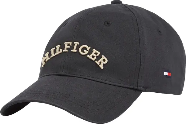 Tommy Hilfiger TH MONOTYPE SOFT 6 P, BDS Siyah Erkek Şapka