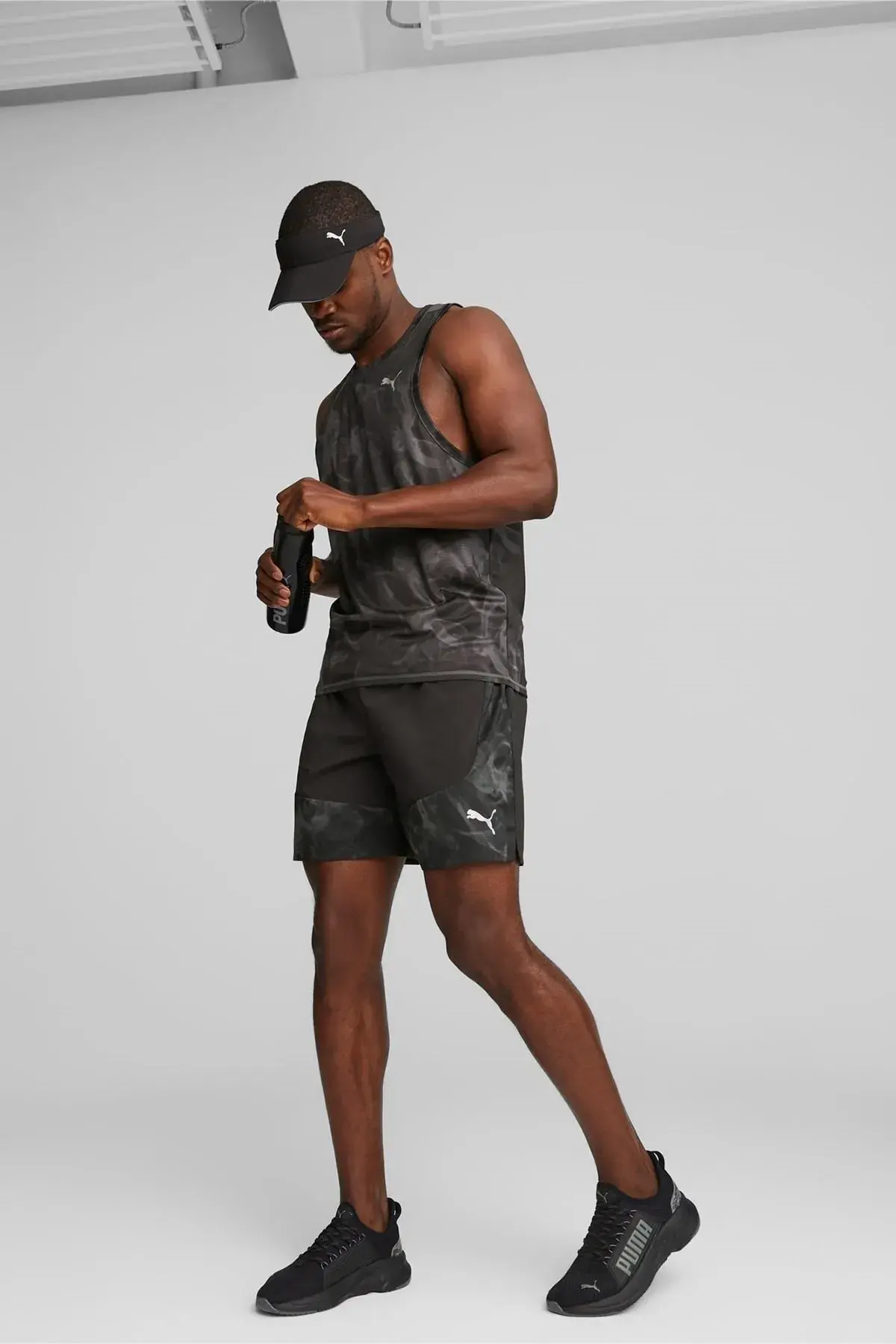Puma Running Visor Cap Erkek Siyah Şapka