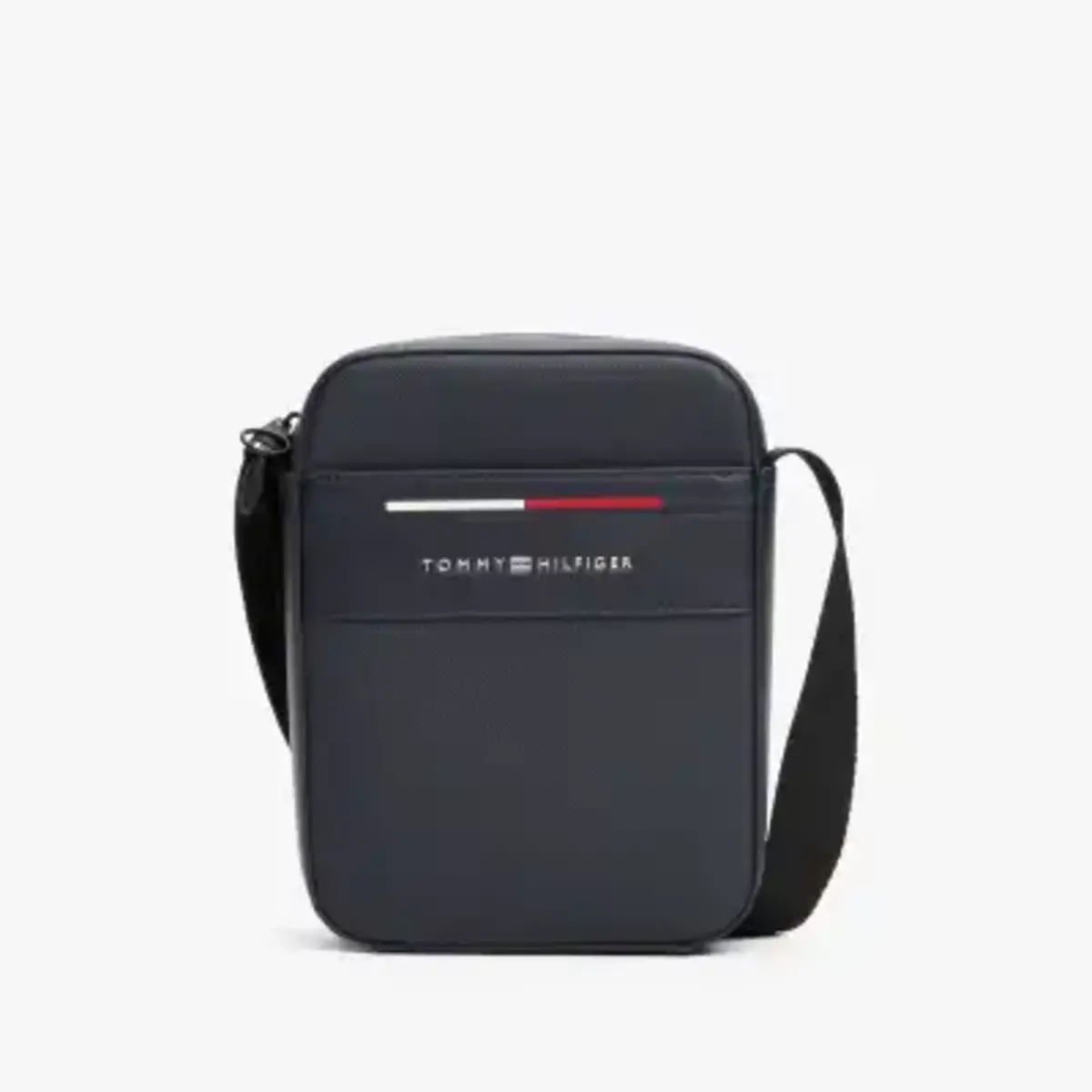 Tommy Hilfiger TH FOUNDATION MINI R, DW6 Siyah Erkek Çanta & Cüzdan