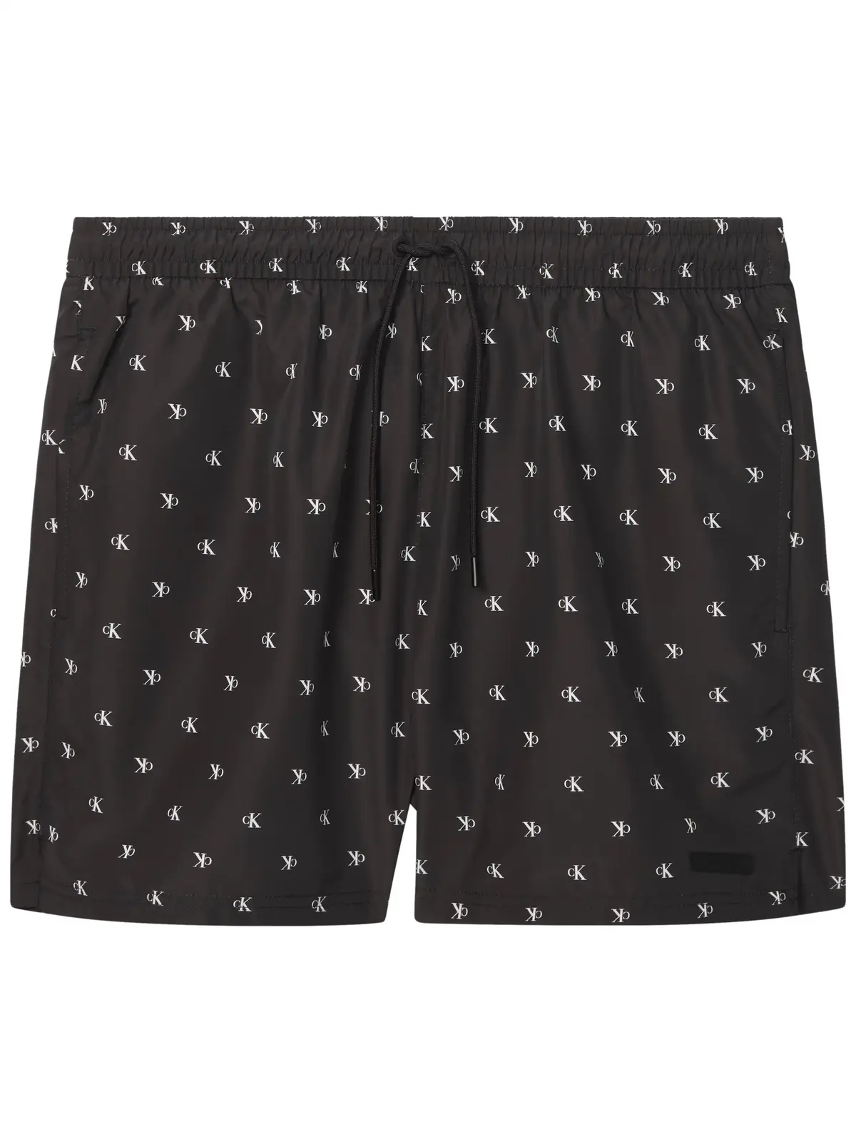 Calvin Klein MEDIUM DRAWSTRING CO Siyah Erkek Logolu Deniz Şortu
