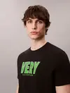 Calvin Klein SS 20S SN VERY GRAPH Siyah Erkek Tişört