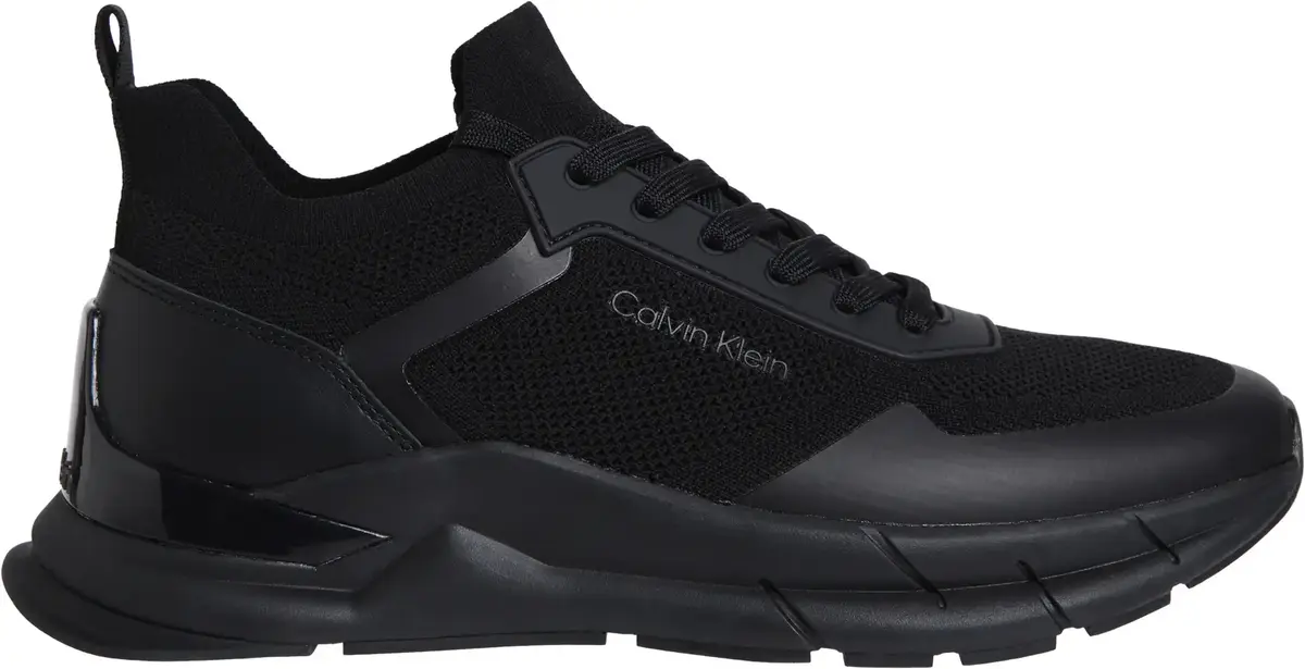 Calvin Klein LOW TOP LACE UP MIX, 0GJ Siyah Erkek Spor Ayakkabı & Sneaker