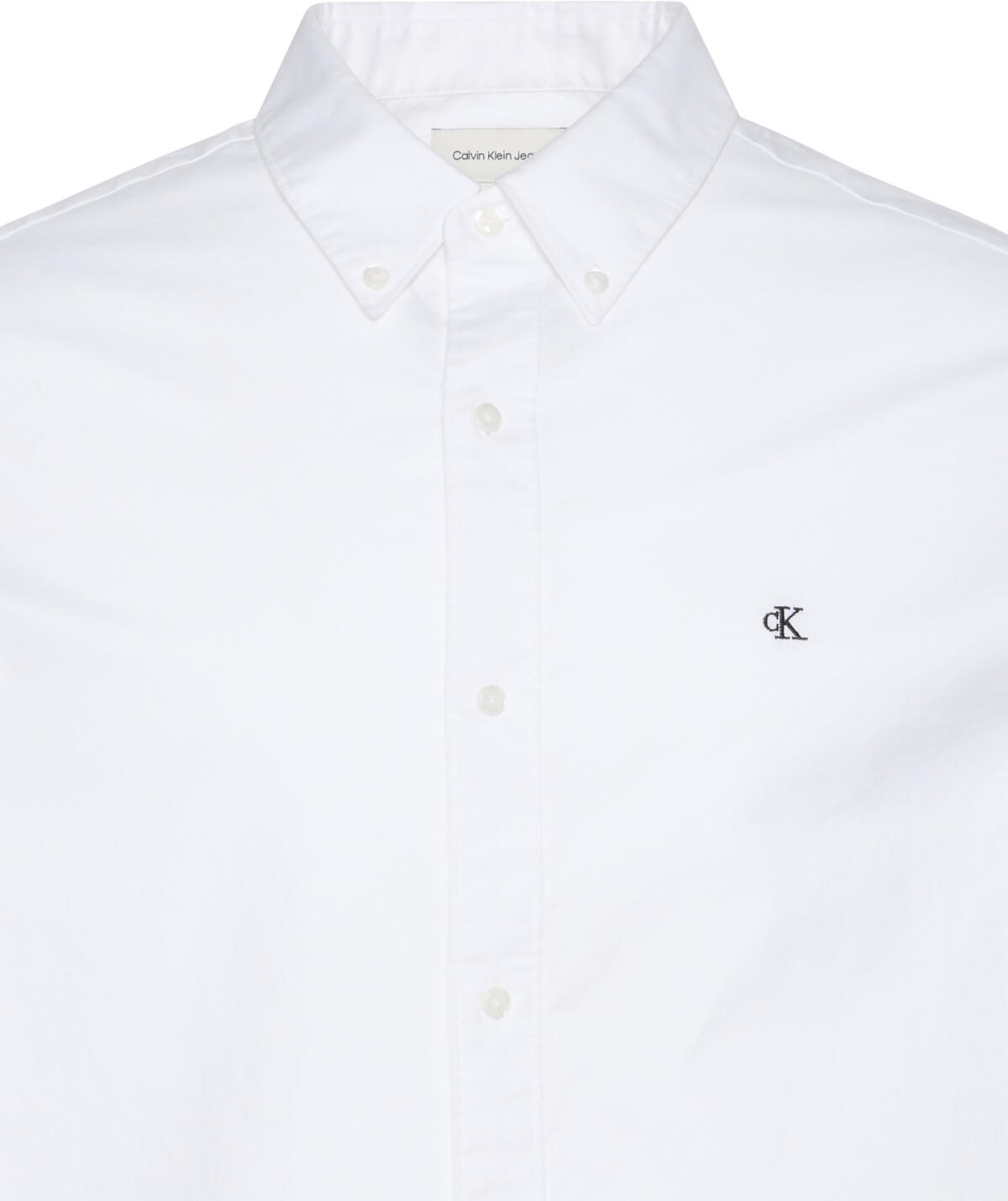 Calvin Klein LS SOLID OXFORD CLASSIC SHIRT Beyaz Erkek Gömlek Calvin Klein LS SOLID OXFORD CLASSIC SHIRT Beyaz Erkek Gömlek