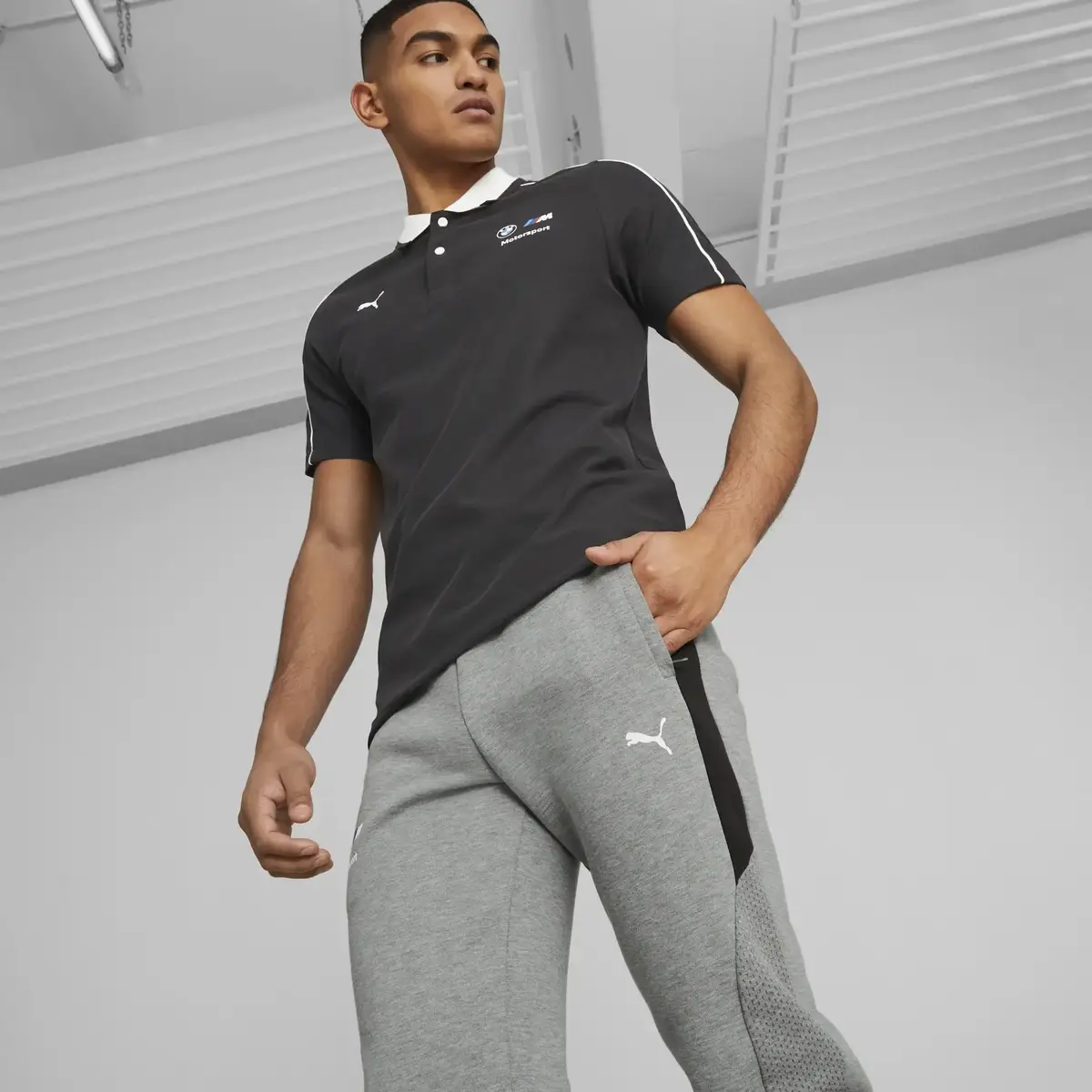 Puma BMW MMS Sweat Pants, reg/cc Gri Erkek/Unisex Eşofman Altı