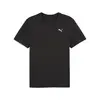 Puma M TAD ESS SOLID CAT TEE LC Siyah Erkek T-Shirt