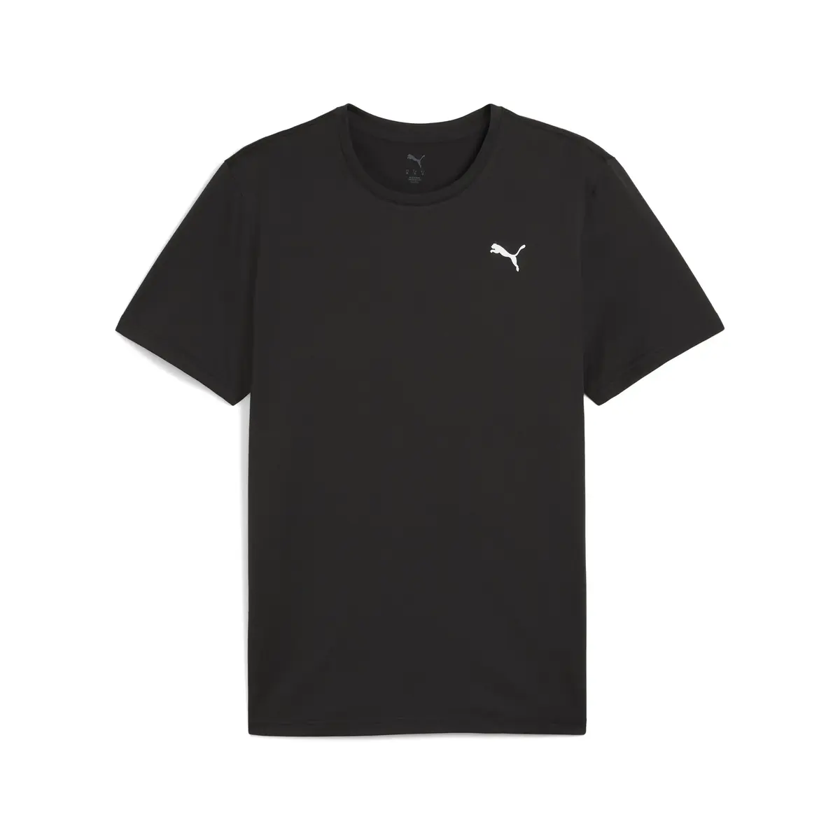 Puma M TAD ESS SOLID CAT TEE LC Siyah Erkek T-Shirt