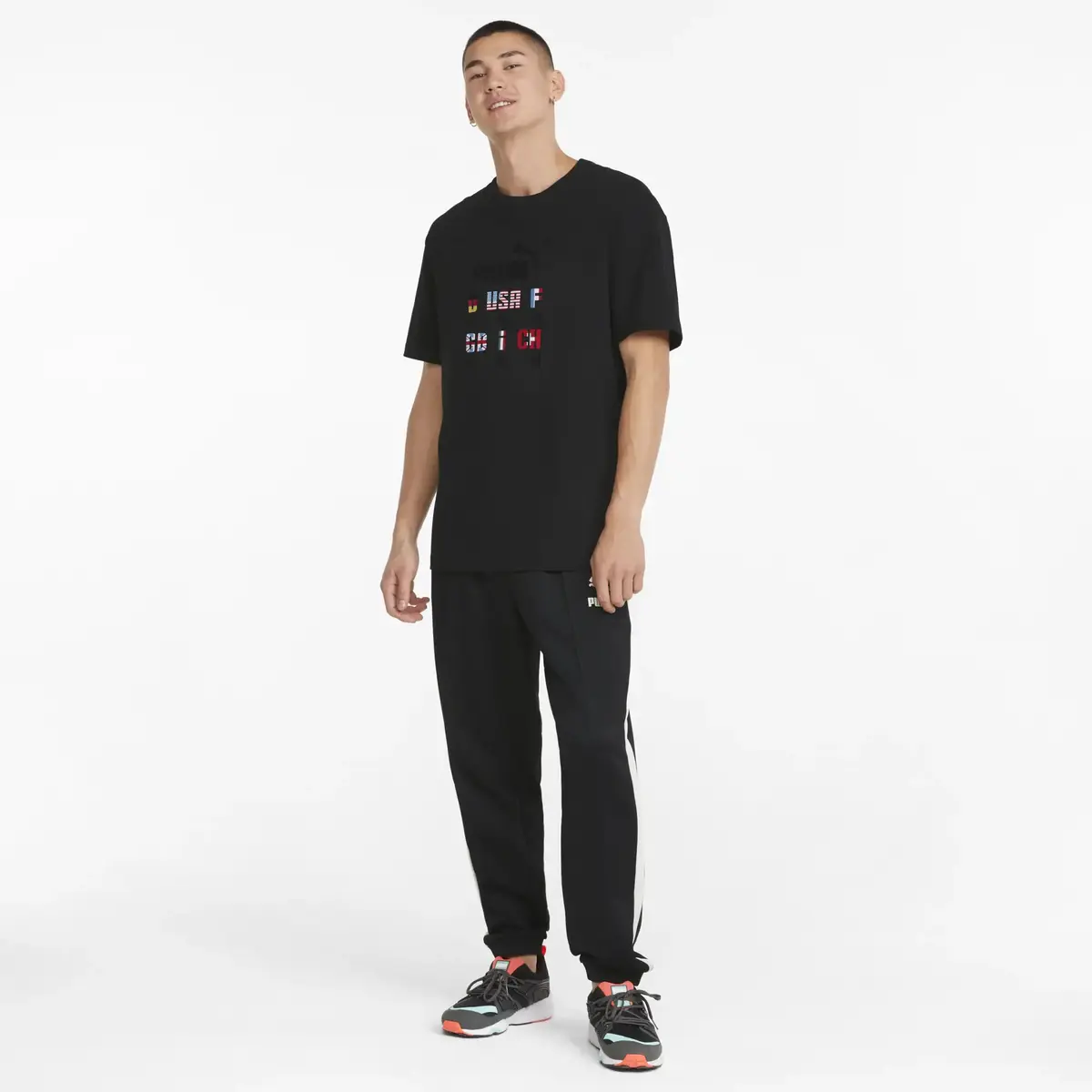 Puma The NeverWorn T7 Track Pants Puma Black Siyah Erkek Eşofman Altı