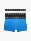 Calvin Klein 3PK TRUNK Erkek Mavi Boxer Set