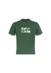 Calvin Klein SS 30S EU CALVIN KLE Yeşil Erkek Tişört