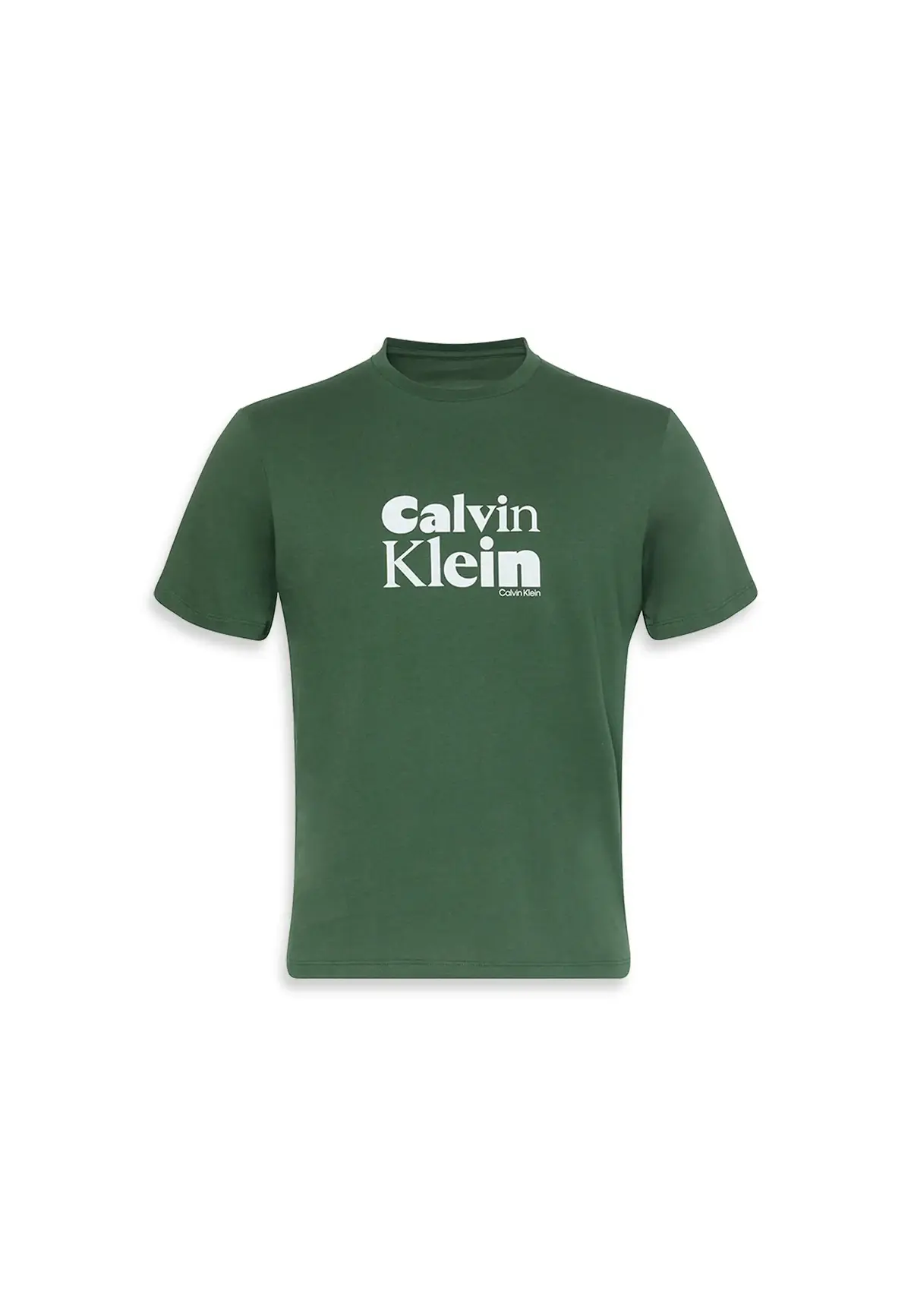 Calvin Klein SS 30S EU CALVIN KLE Yeşil Erkek Tişört