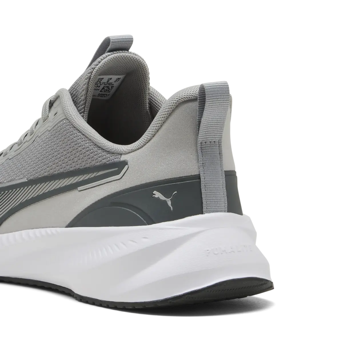 PUMA Flyer Lite 3 Gray Echo-Shadow Gray-PUMA Gri Erkek Yürüyüş ve Koşu Ayakkabısı