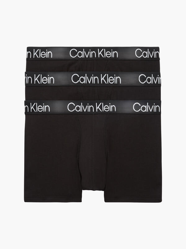 Calvin Klein TRUNK 3PK Erkek Siyah Boxer Set
