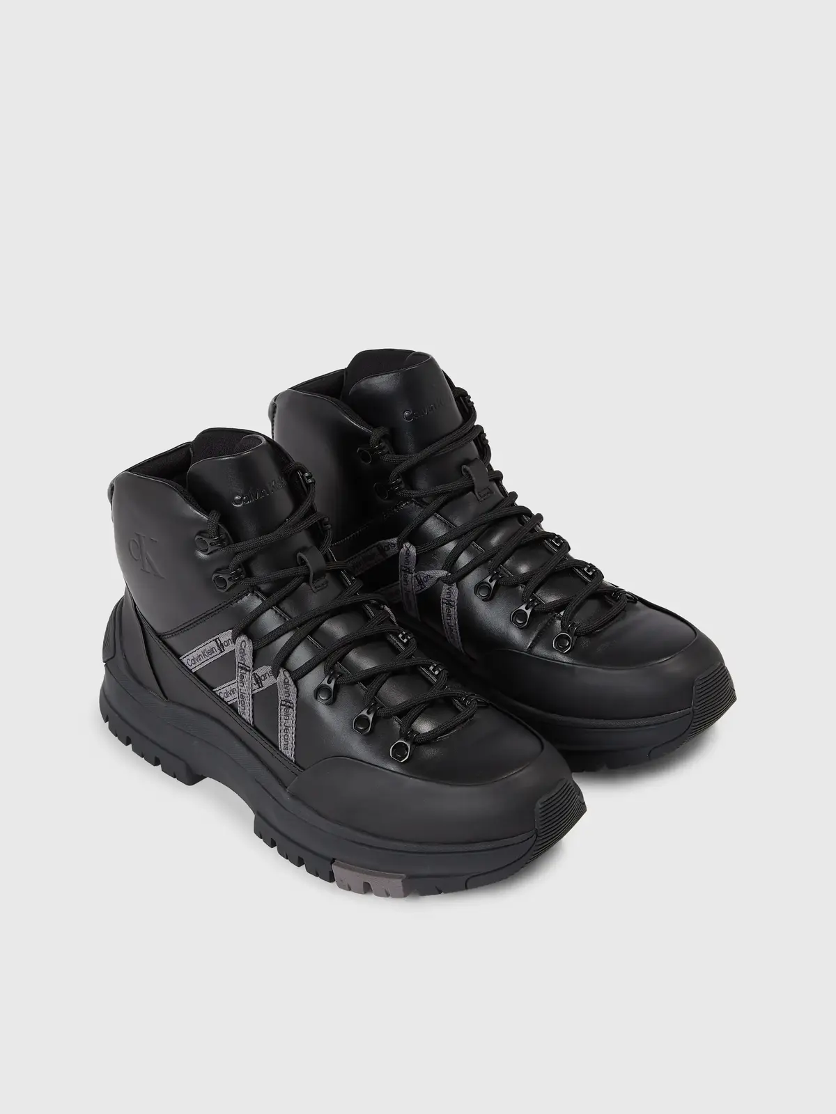 Calvin Klein HIKING LACE UP BOOT Erkek Siyah Bot