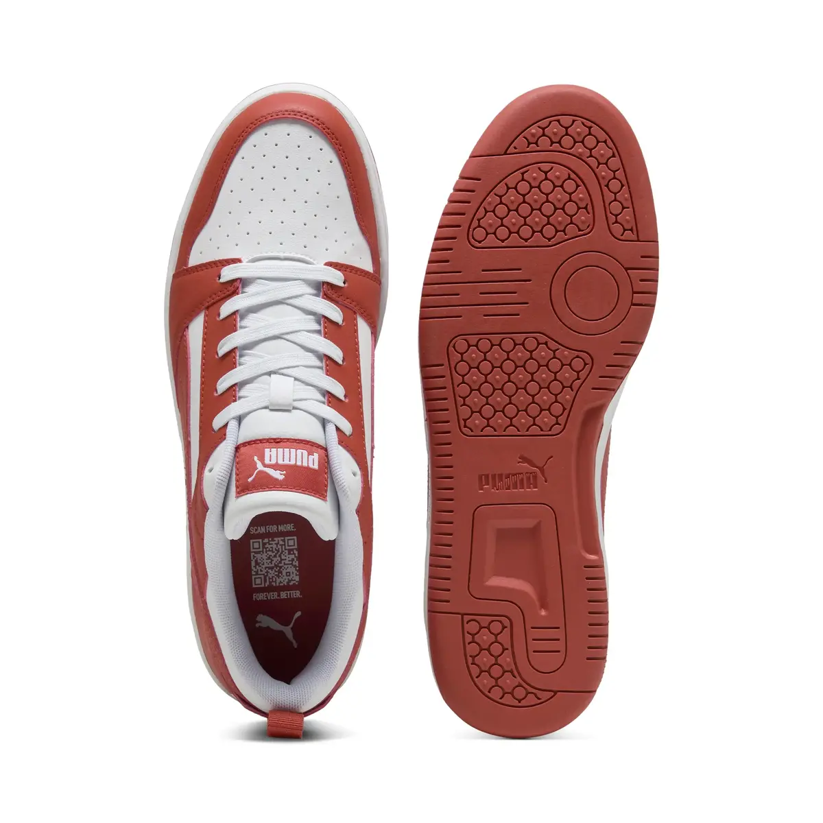 Puma Rebound v6 Low Beyaz Unisex Günlük Spor Ayakkabı