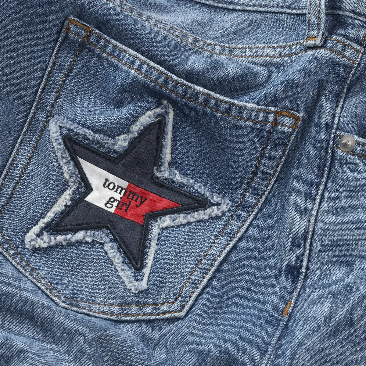 Tommy Hilfiger TOMMY GIRL LR RLXD D, 1A4 Mavi Erkek Jean Pantolon