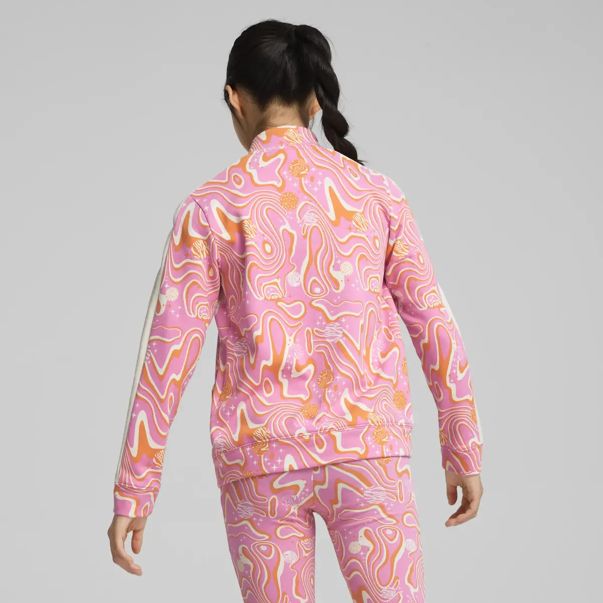 Puma Track Jacket TR Pembe Kız Çocuk Ceket