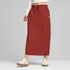 Puma DOWNTOWN Cargo Midi Skirt Kırmızı Kadın Elbise-Etek