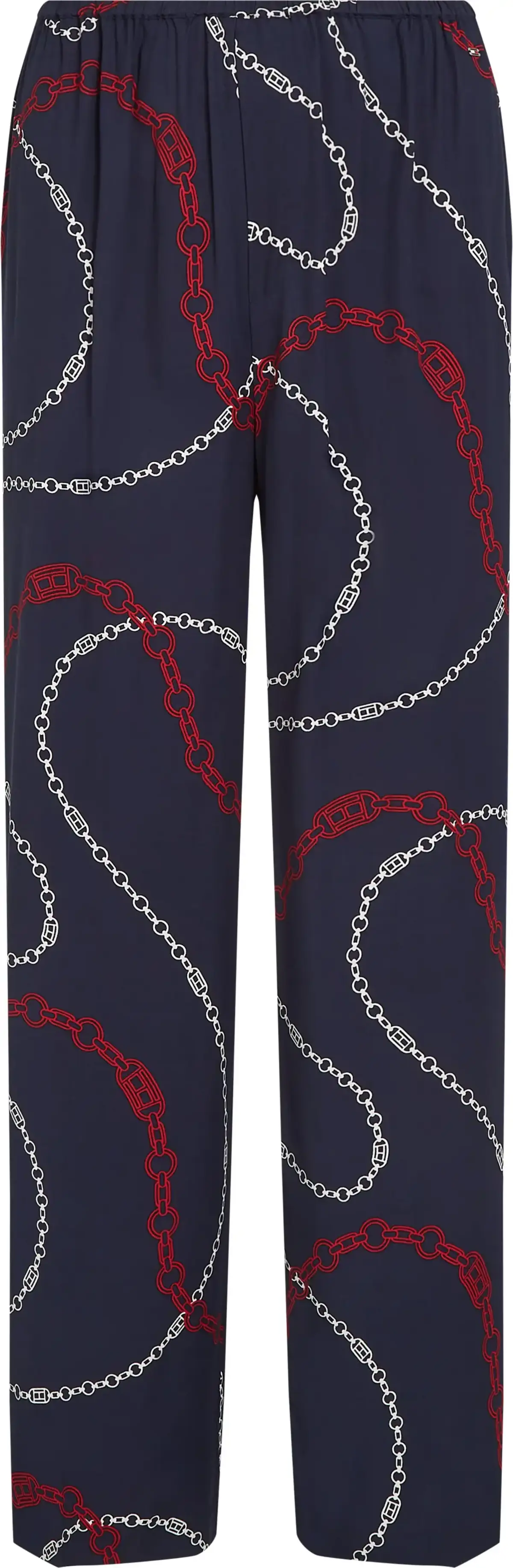 Tommy Hilfiger SOFT VISCOSE WOVEN P, 0YH Lacivert Kadın Pantolon