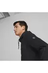 Puma Ferrari Style Hooded Jacket Siyah Erkek Fermuarlı Sweatshirt