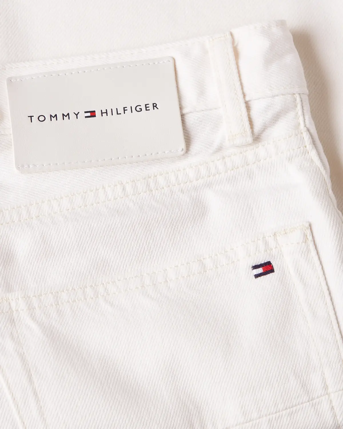 Tommy Hilfiger REGULAR MERCER RGD E, 1CD Beyaz Erkek Jean Pantolon