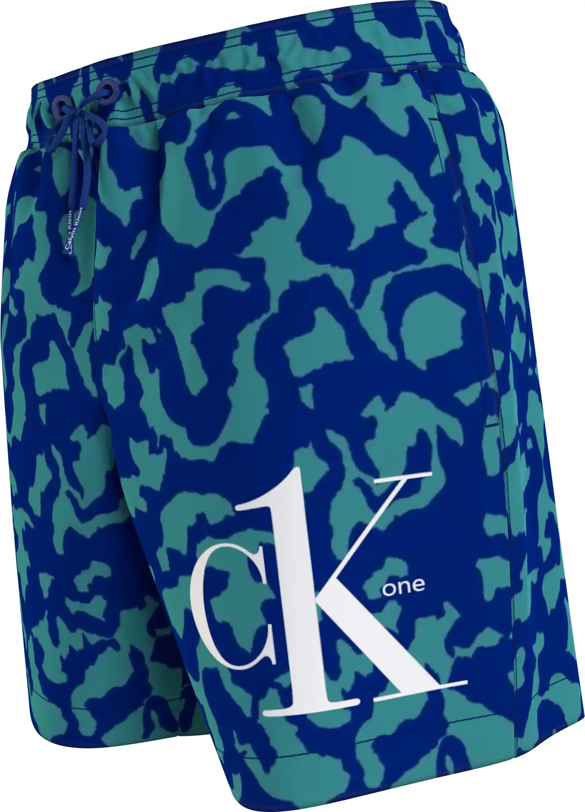 Calvin Klein MEDIUM DRAWSTRING-PR Erkek Mavi Deniz Şortu