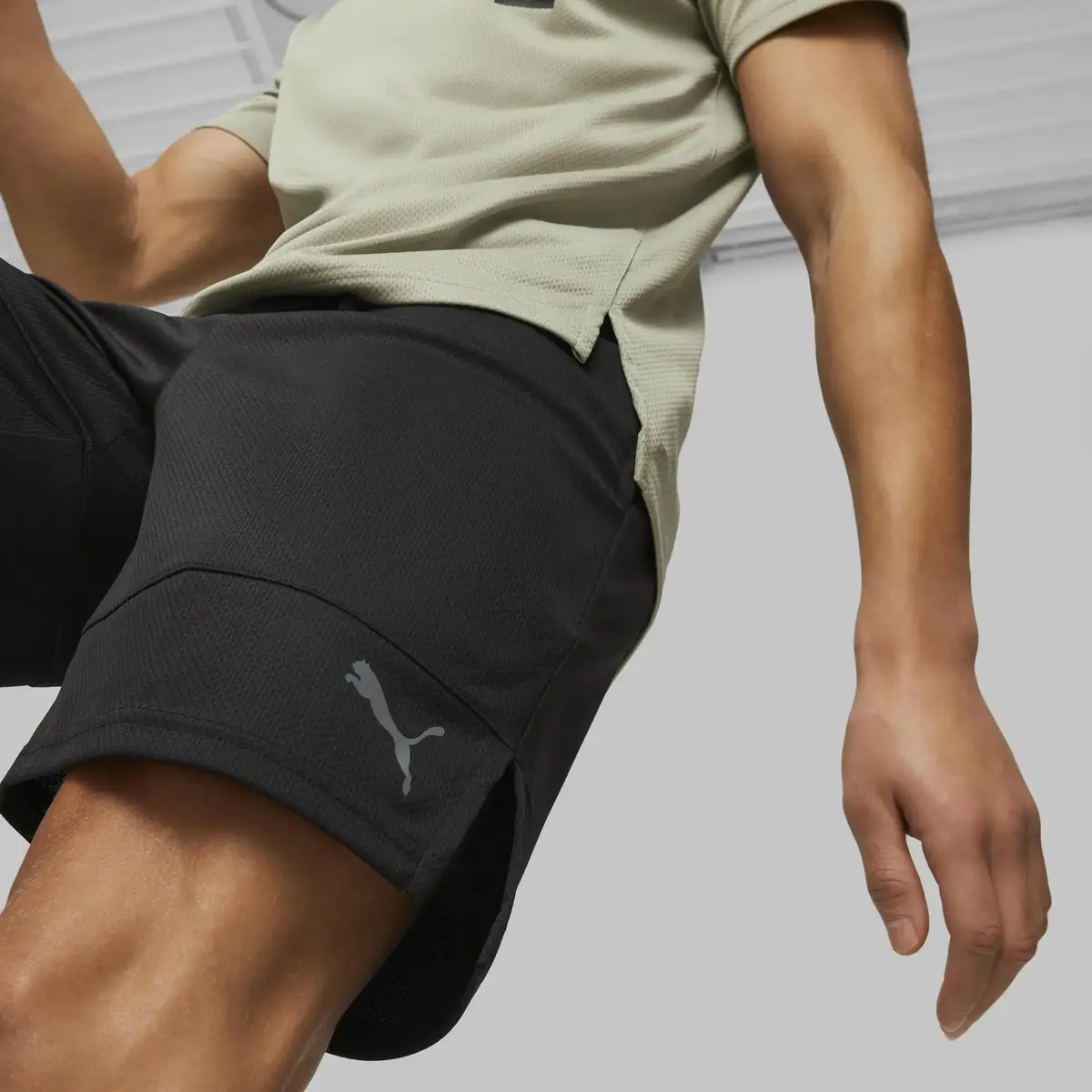 Puma Fit Knit Siyah Erkek Şort