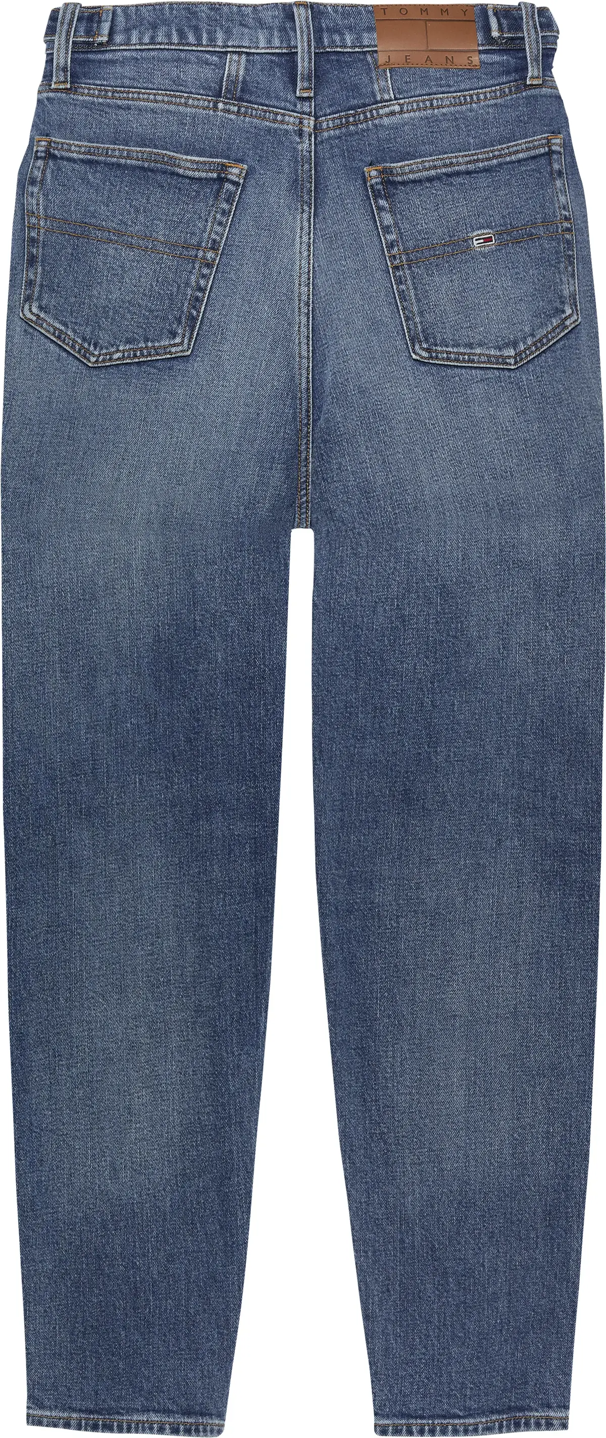 Tommy Hilfiger MOM JEAN UH TPR TAB, 1A5 Mavi Kadın Jean Pantolon