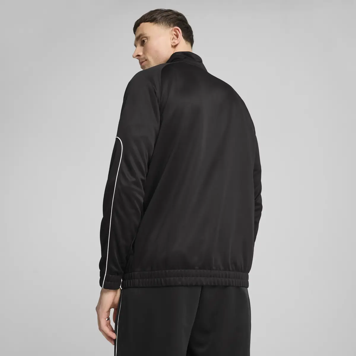 PUMA SPORT Poly Track Jacket Siyah Erkek Fermuarlı Üst