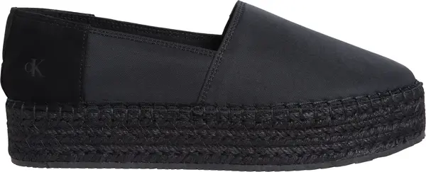 Calvin Klein FLATFORM ESPADRILLE, 0GJ Siyah Kadın Ayakkabı-Bot