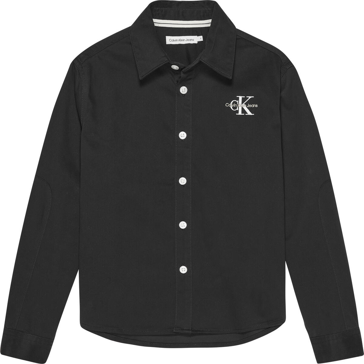 Calvin Klein ARCHIVAL CUTSEAM OVE Erkek Siyah Gömlek