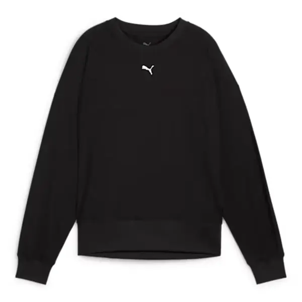 Puma W CLOUDSPUN FASHION MIDLAYER Siyah Kadın Sweatshirt