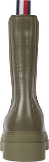 Tommy Hilfiger MONOCHROMATIC CHELSE Kadın Haki Bot