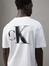 Calvin Klein Beyaz Erkek T-Shirt & Polo