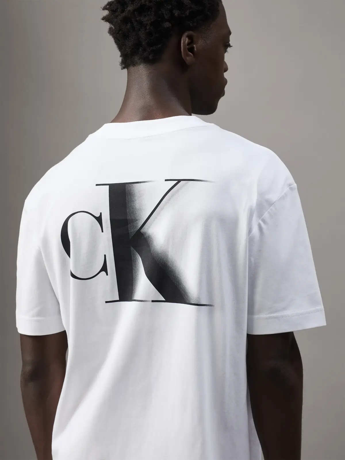 Calvin Klein Beyaz Erkek T-Shirt & Polo