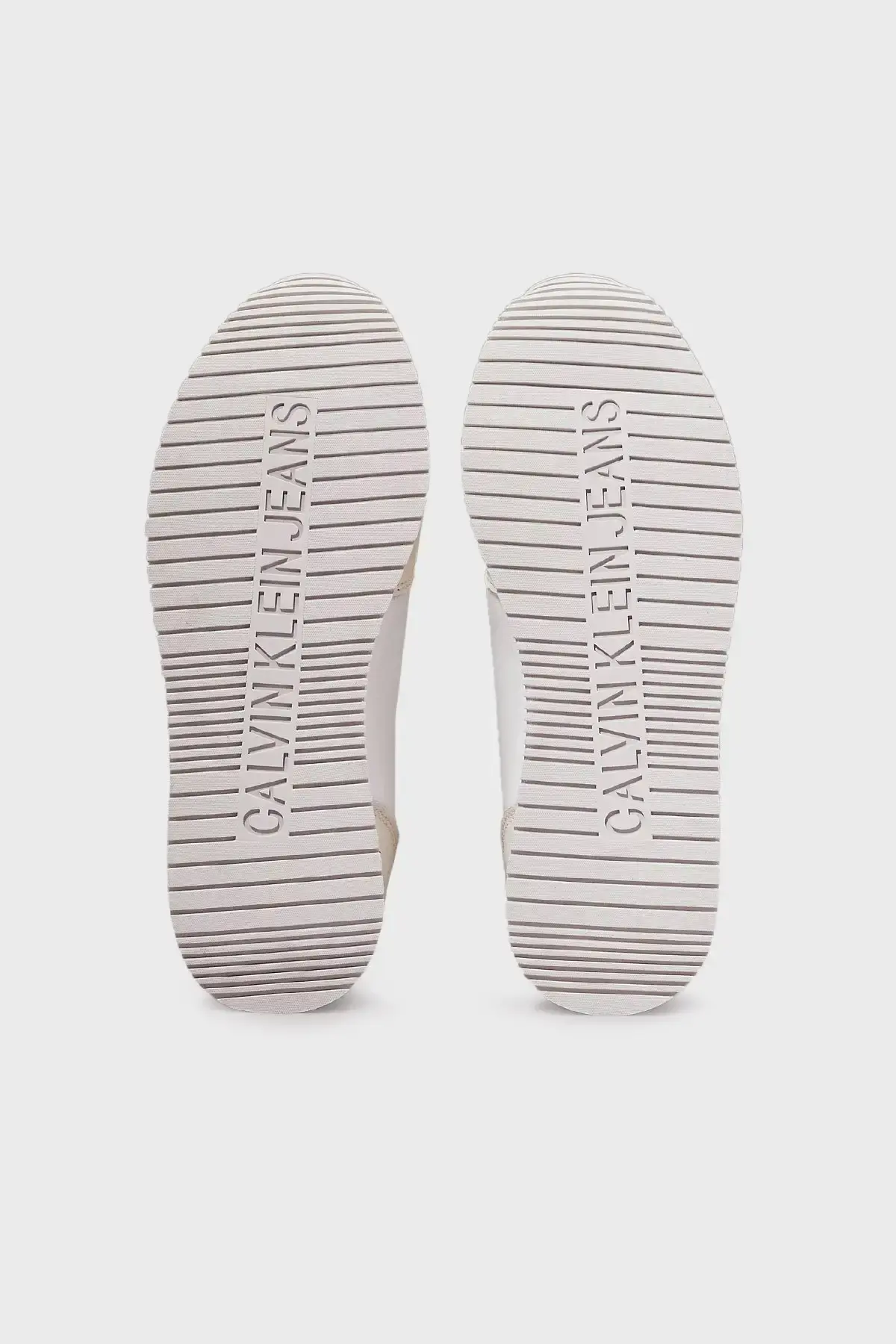 Calvin Klein RUNNER SOCK LACEUP M Beyaz Kadın Günlük Spor Ayakkabı