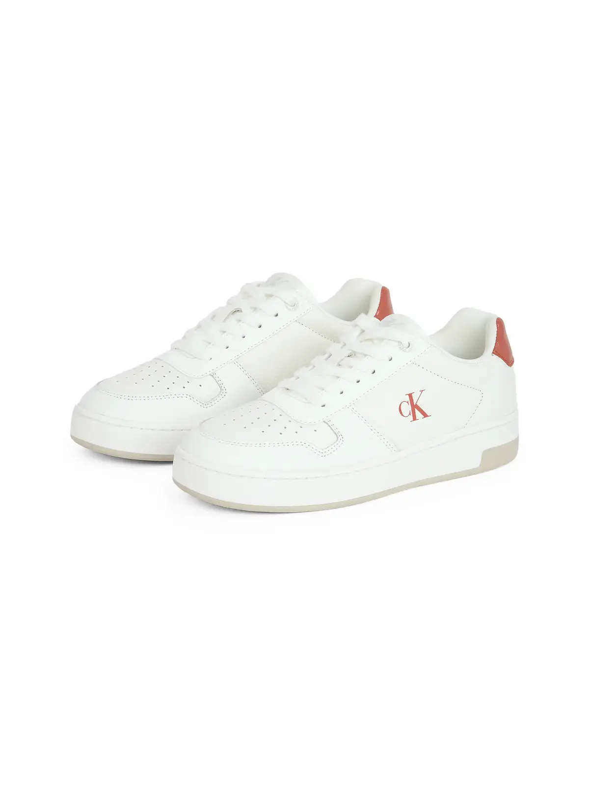 Calvin Klein BASKET CUPSOLE LOW M Beyaz Kadın Spor Ayakkabı & Sneaker