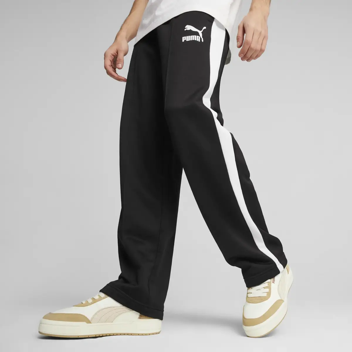 Puma ICONIC T7 Track Pants Siyah Erkek Eşofman Altı