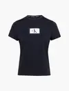 Calvin Klein S/S CREW NECK Kadın Siyah T-Shirt