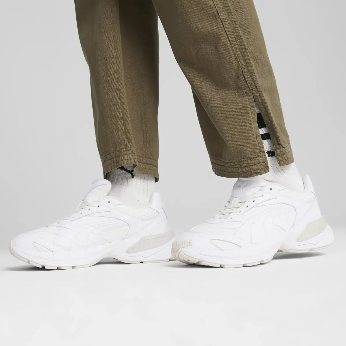 Puma Velophasis Luxe Sport II Beyaz Unisex Günlük Spor Ayakkabı