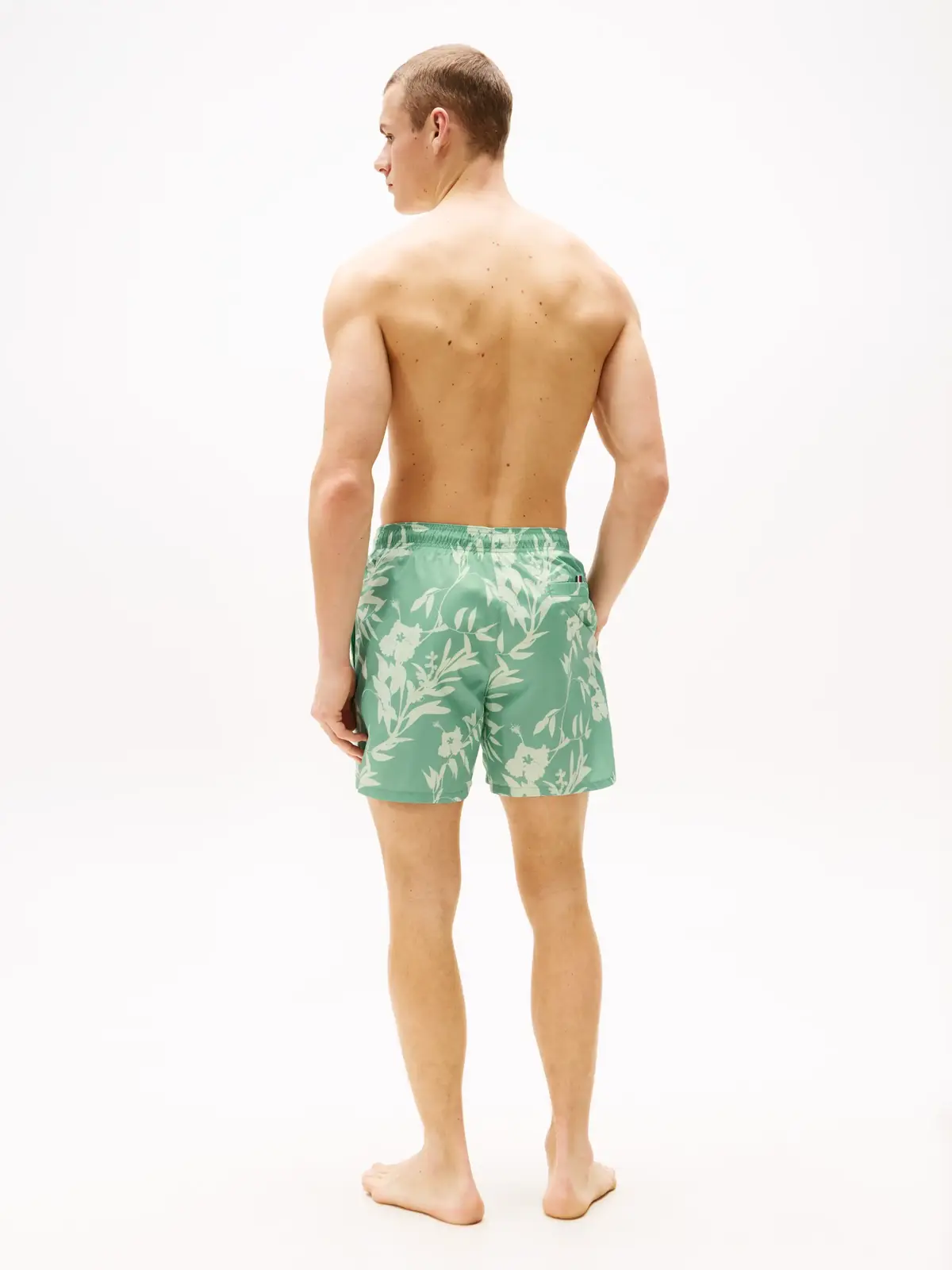 Tommy Hilfiger MEDIUM DRAWSTRING PR, 0H8 Yeşil Erkek Mayo